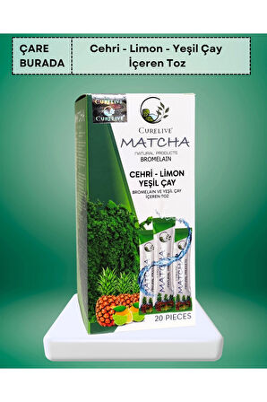 Matcha (Cehri, Limon, Yeşilçay)