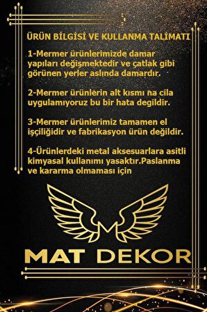  masa üstü dekoratif akik taşı mermer taban