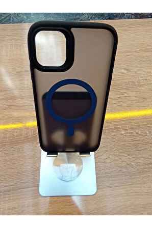 İPhone 11 Uyumlu MagSafe Özellikli Darbe Korumalı Premium Kapak