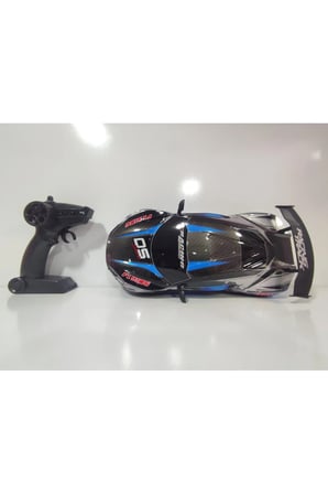 2.4 Ghz 1/12 32 CM 20 Km Hız Özel Kumandalı Şarjlı 1200 Mah Drift Yarış Arabası Mavi