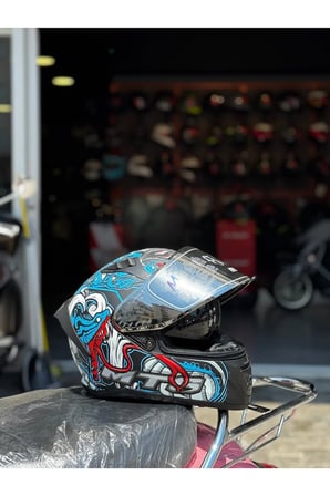 MTS FULLFACE KASK ECE2206 SERTİFİKALI GÜNEŞ VİZÖRLÜ