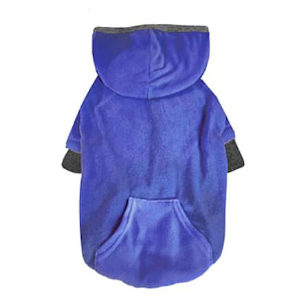 Blue Basic Polar Orta-Büyük Irk Köpek Sweatshirtü