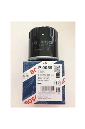 0986tf0059 2630035500-md356000 Yag Fıltresı Accent Getz Elantra Cerato Rıo