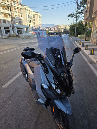 MOTOCAM Sym Maxsym TL 500-508 Siperlik Ön Cam 2022-2025 Model 65cm Füme Renkli 4mm