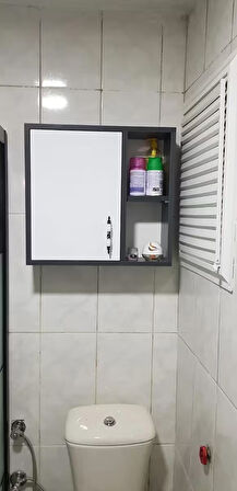 tuvalet kağıtlığı açık raflı dekoratif depolama dolabı wc üstü depolama dolabı