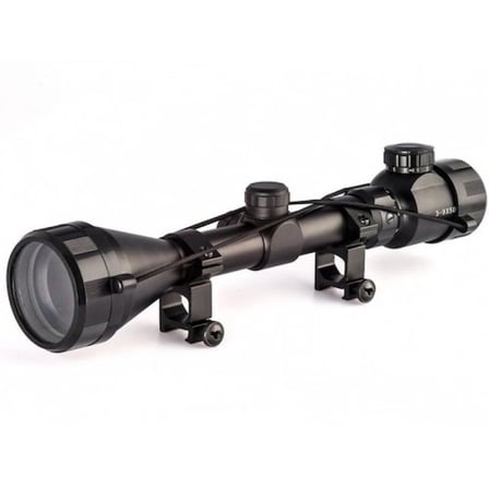 3-9x50 Zoomlu Keskin Nişancı Dürbünü Kırmızı,yeşil Işik  Çelik Gövde