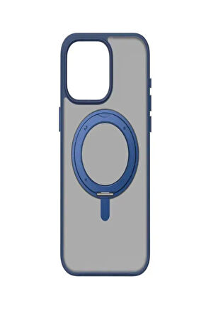 IPHONE 15 PRO Momax ROLLER Seri 360 ° döner Standlı Magsafe Kılıf