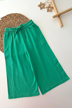 Miniğimin Cicileri 7-14 yaş şortlu detaylı oversize erkek çocuk takım - Yeşil