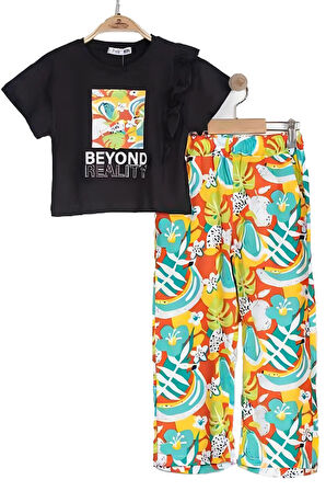 Miniğimin Cicileri (6-9) Beyond Kız Çocuk 2'li Takım - Siyah