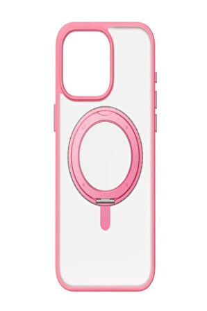 IPHONE 15 PRO MAX Momax ROLLER Seri 360 ° döner Standlı Magsafe Kılıf
