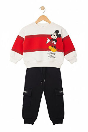 Miniğimin Cicileri Mck Ms Şeritli Erkek Çocuk 2 li Takım - Çok Renkli