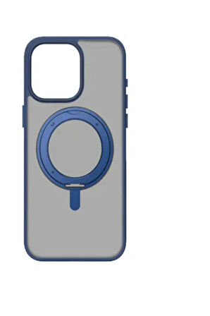 IPHONE 15 PRO Momax ROLLER Seri  360 ° döner Standlı Magsafe Kılıf