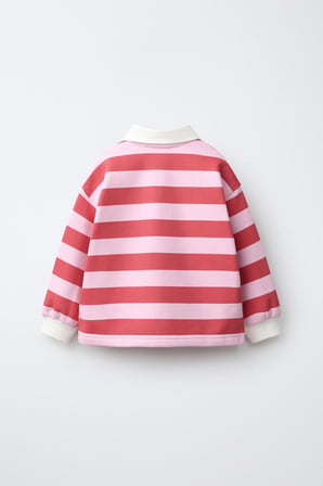 Ayıcık İşleme Detaylı Kız Çocuk Sweat - Pembe