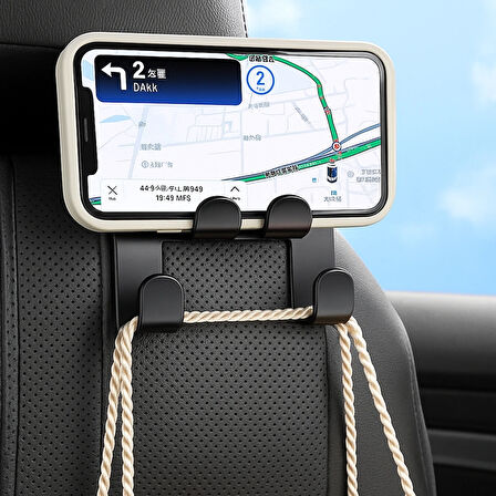 Çok Amaçlı Askılı Organizer Kanca – Araç, Mutfak ve Dolap Düzenleyici Aparat