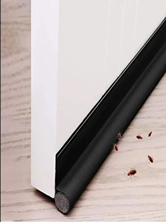 1 Adet Bej Renk 90 Cm Kapı Altı Rüzgarlık Rüzgar Hava Önleyici Yalıtım Süngeri