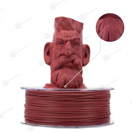 Microzey 1.75mm Bordo PLA Pro Filament