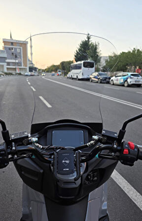 MOTOCAM Motolüx MCX 125 Siperlik Ön Cam 2024-2025 Model 68cm Şeffaf Renkli 4mm