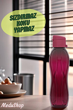 750 ML Su Matarası Eve, Okula, Spora, İş Yerine Uygun & Su Şişesi & Suluk - Bordo