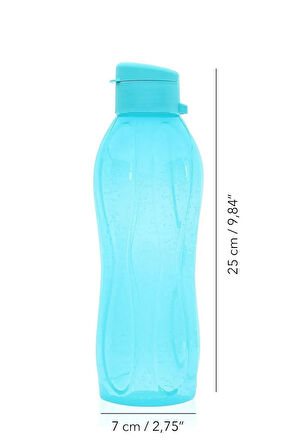 750 ML Su Matarası Eve, Okula, Spora, İş Yerine Uygun & Su Şişesi & Suluk - Turkuaz