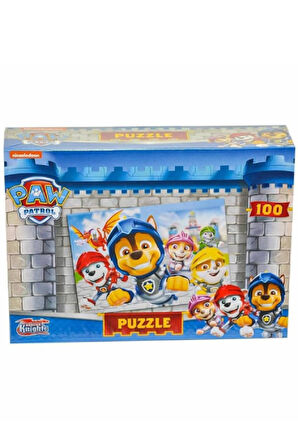 Paw Patrol 100 Parça Puzzle Çocuk Yapboz