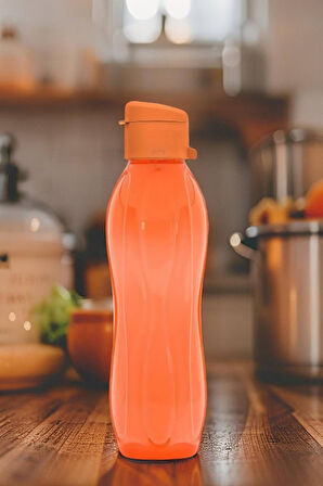 750 ML Su Matarası Eve, Okula, Spora, İş Yerine Uygun & Su Şişesi & Suluk - Turuncu