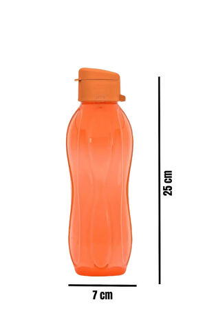 750 ML Su Matarası Eve, Okula, Spora, İş Yerine Uygun & Su Şişesi & Suluk - Turuncu