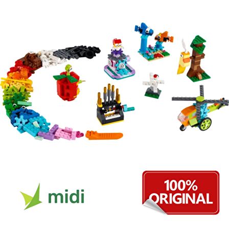 Lego Classic Yapım Parçaları ve Fonksiyonlar midi-11019