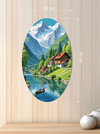 30x50 cm UV Baskılı Özgün MDF Tablo V2