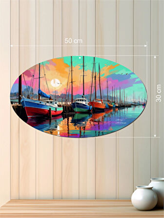 50x30cm UV Baskılı Özgün MDF Tablo V3