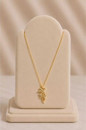 Yusufçuk Figürlü Gold Kolye