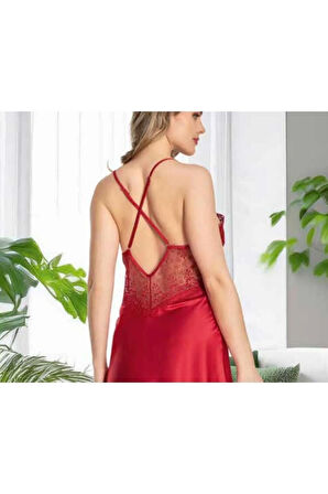 Kutulu Çeyizlik Saten Dantelli Altılı Set-360