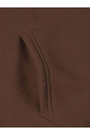 İskambil Kart Desenli Kapüşonlu Sweatshirt