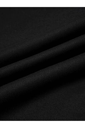 Kalp Baskılı Bisiklet Yaka Sweatshirt