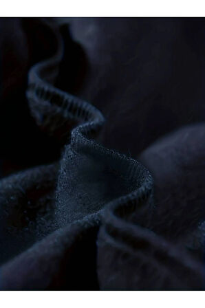 Astronot Arka Baskılı Kapüşonlu Sweatshirt