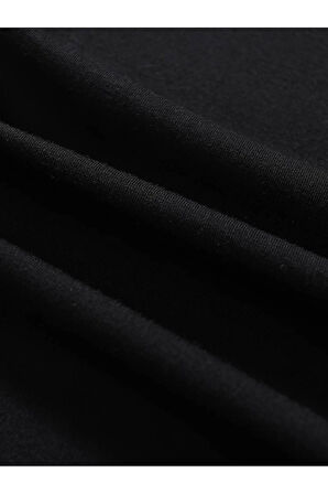 Astronot Arka Baskılı Kapüşonlu Sweatshirt