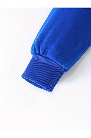 But Baskılı Kapüşonlu Sweatshirt