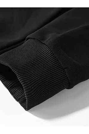 Cherry Baskılı Kapüşonlu Sweatshirt