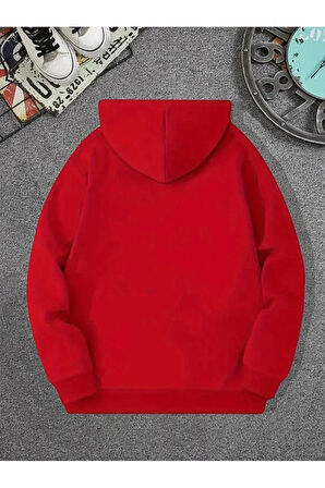 Dreams Yazı Baskılı Kapüşonlu Sweatshirt