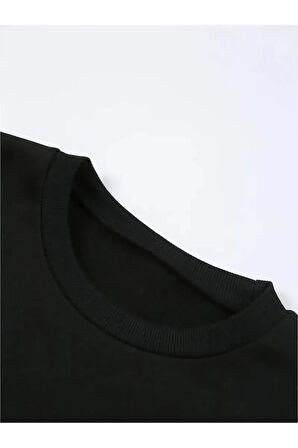 Choose Happy Baskılı Kapüşonlu Sweatshirt