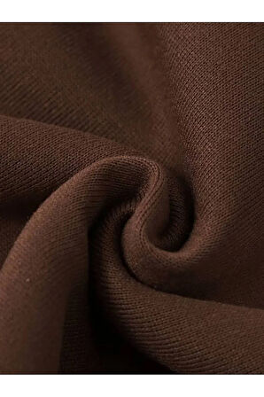 İnanç Baskılı Kapüşonlu Sweatshirt