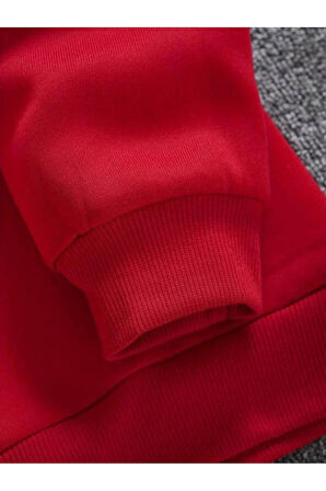 Faith Baskılı Kapüşonlu Sweatshirt