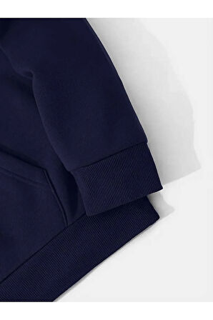 Faith Baskılı Kapüşonlu Sweatshirt