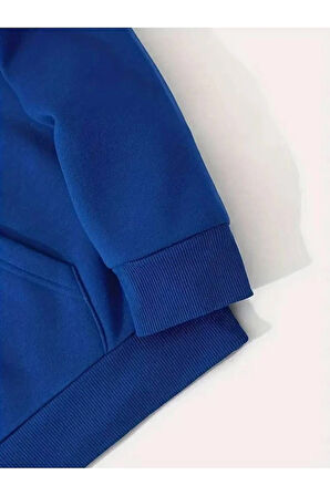 Faith Baskılı Kapüşonlu Sweatshirt