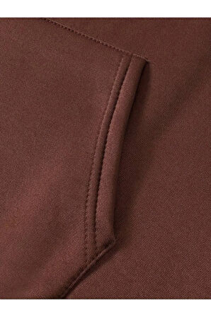 Los Angeles Baskılı Kapüşonlu Sweatshirt