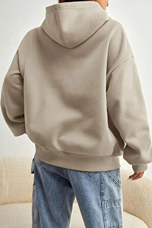 Unisex Malibu Baskılı Sweatshirt