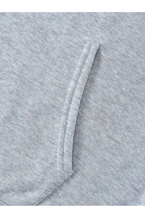 Noel Baskılı Kapüşonlu Sweatshirt