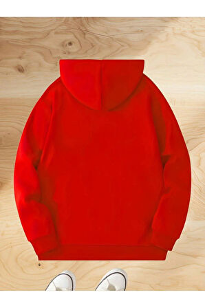 Perfectly Baskılı Kapüşonlu Sweatshirt