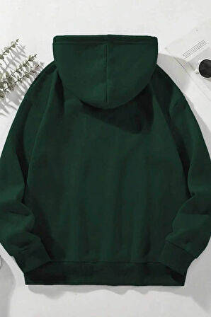 Unisex Uykucu Panda Baskılı Sweatshirt