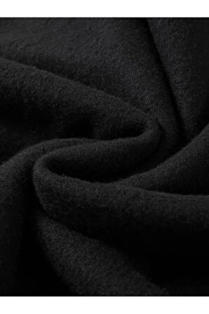 Positive Baskılı Kapüşonlu Sweatshirt