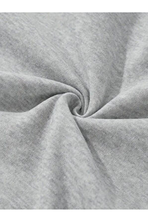 Erkek el yazılı baskılı kapüşonlu sweatshirt